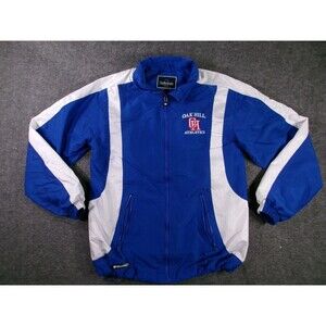 Holloway Jacket Unisex XS Oak Hill Athletics Blue White Warm Up Mesh Track Team